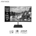 Monitor curvo ADVANCE ADV-2752S, 27" FHD VA, 144Hz, 1ms